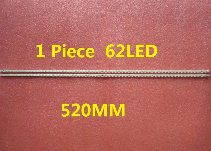 1 шт. 62LED 520 мм Светодиодная лента 46 &quotLJ64-02211A LJ64-02230A LED SLS46-5630N SLS46_5630N LCD 120 REV1.0 | Лампы и