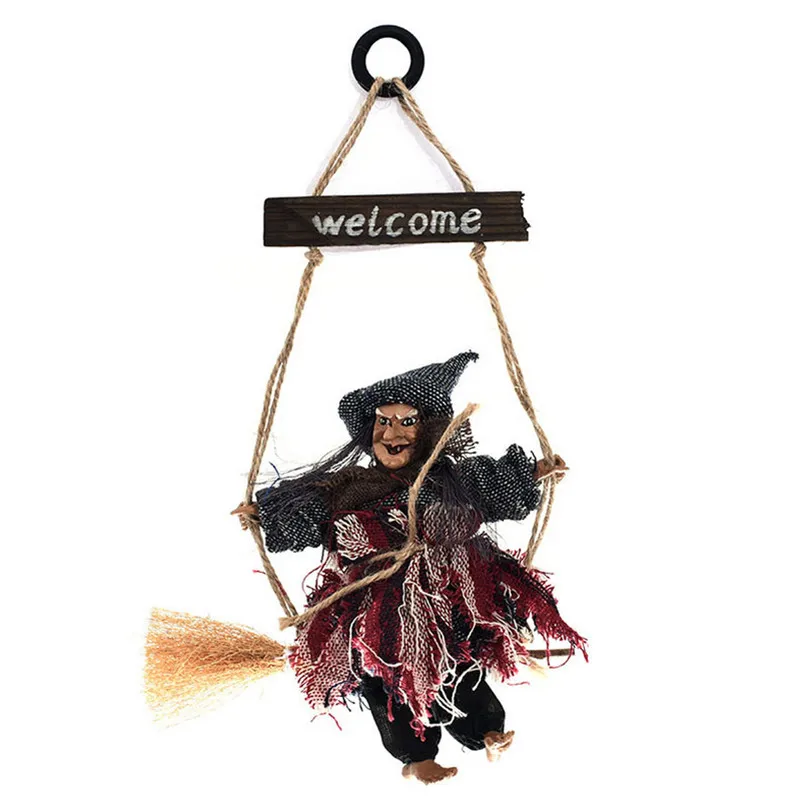 halloween colth witches hanging decoration party decoration supplies bar vintage style witches hanging decor 20x19x30cm - Halloween Hanging Decorations halloween colth witches hanging decoration party decoration supplies bar vintage style witches hanging decor 20x19x30cm - Halloween Hanging Decorations