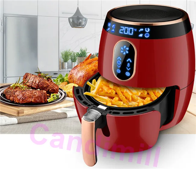  Candimill Multi-Functional small electric LCD kitchen air fryer oven oil free 1400W air frying home - 32992274844