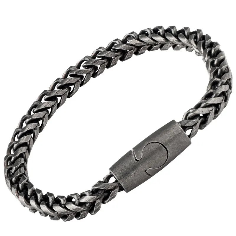 Dragons bone style Link bracelet for men stainless steel fashion