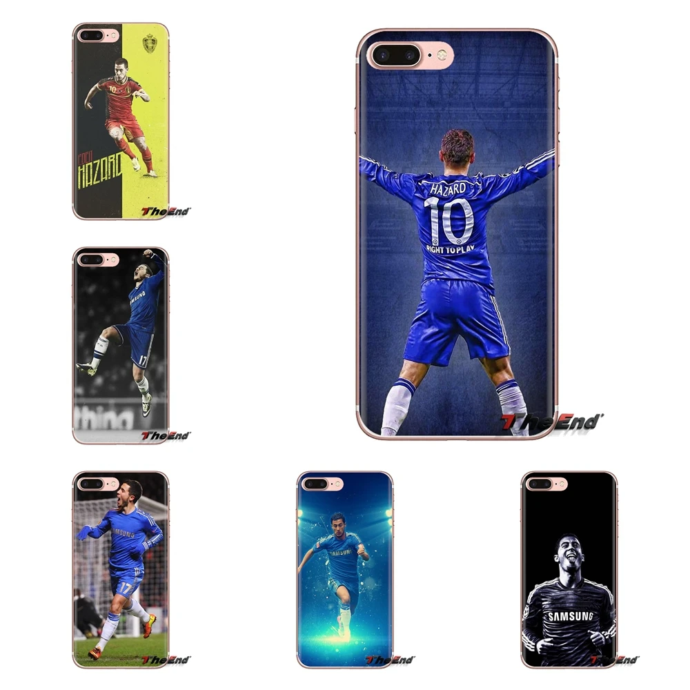 

For Huawei Mate Honor 4C 5C 5X 6X 7 7A 7C 8 9 10 8C 8X 20 Lite Pro eden hazard roar Soccer player Star TPU Transparent Cover Bag