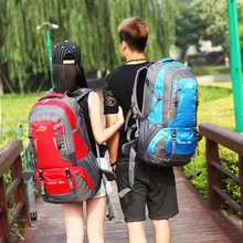 60L Backpacks For Hiking Climbing Bags Outdoor Sport Waterproof Nylon Bag Hiking Camping Travel Backpack Rucksack Computer Bags