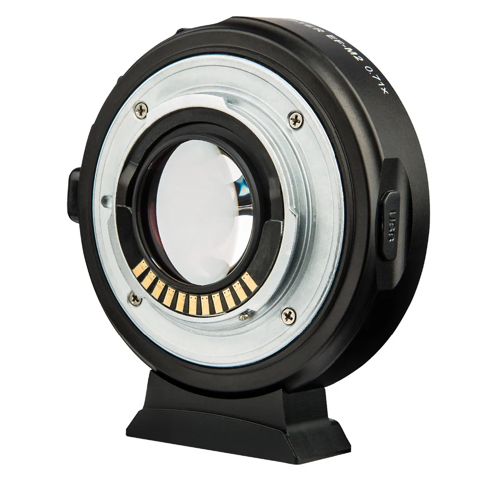 VILTROX EF-M2 II 0.71x Автофокус редуктор Скорость усилитель турбо адаптер для Canon объектив к M4/3 камера GH4 GH5 GF6 GX7 EF-M10
