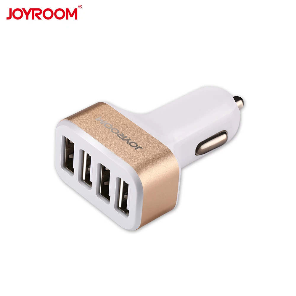 Joyroom 4 четыре USB Порты и разъёмы 4.2A автомобильное usb-зарядное устройство в машину с USB, туманный распылитель, Зарядное устройство для iPhone 6 7 8 Ssmsung S8 смартфон Android зарядное устройство USB multi