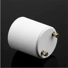 1 шт. практические GU24 для E27/E26 Белый светодиодный свет лампы адаптер держатель гнезда