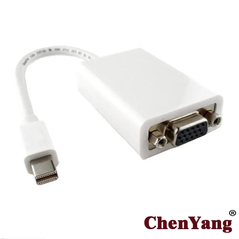 10 шт./лот Mini Displayport DP Source to VGA Кабель-адаптер для Apple Macbook и монитора