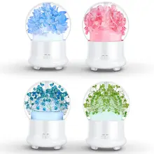 100 мл увлажнитель воздуха диффузор эфирного масла Арома Лампа Электрический диффузор аромата для ароматерапии тумана для дома-романтический цветок