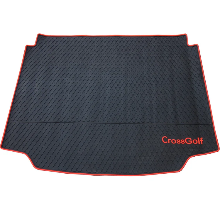 rubber pad after car trunk mats for Volkswagen Golf corss cross border