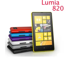 820 Оригинал Nokia Lumia 820 телефон gsm 3 г 4 г 4.3 ”касания 8 ГБ хранения NFC Wi-Fi GPS 8MP Камера разблокирована Окна сотовый телефон