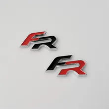 20x сиденья FR Металлическая Эмблема автомобиля 3D знак Стикеры Авто украшения Наклейка укладки логотип для Ibiza Leon Altea МБП Толедо EXEO ibl ibx