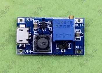 

10pcs/lot 2a Boost Board DC-DC Boost Module Wide Voltage Input 2 / 24V Up to 5/9/12 / 25V Adjustable