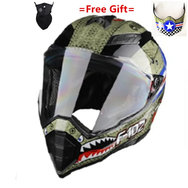 padded motorcycle glasses New Motorcycle Helmet Men Full Face Helmet Moto Riding ABS Material Adventure Motocross Helmet Motorbike DOT Certification# Electric Helmet Motorcycle Helmets & Protective Gear