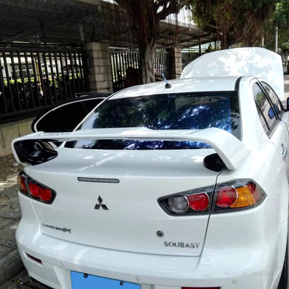 AITWATT для Mitsubishi LANCER EVO 2010 2014 спойлер из АБС пластика Праймер цветные декоративные