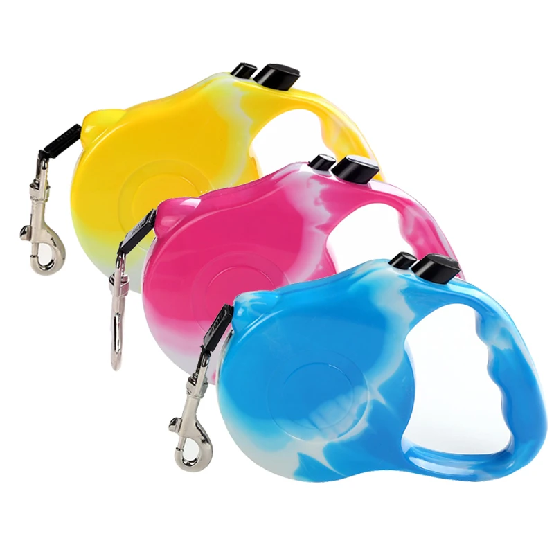 Retractable Dog Leash Training Pet Puppy Extending Traction Rope