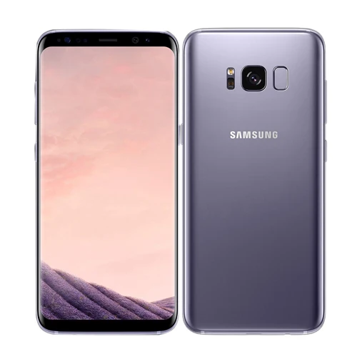 Разблокированный Samsung Galaxy S8 G950U snapdragon/G950F Exynos 4 ГБ ОЗУ 64 Гб ПЗУ 6," Восьмиядерный Android отпечаток пальца 12МП телефон - Цвет: Orchid gray