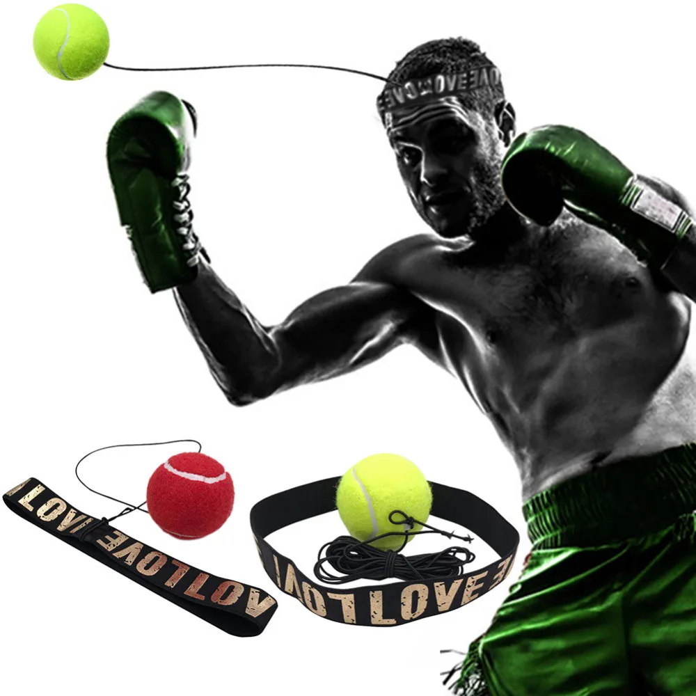 Fight Ball Head Band for Reflex Speed Training Boxing Punch Muay Thai Exercise