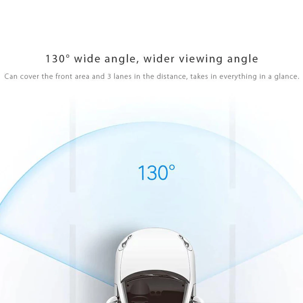 English Version Xiaomi 70 Minutes Smart Car DVR 1080P voice control night Version WiFi 130 Degree Dash Cam G-Sensor Drive Record