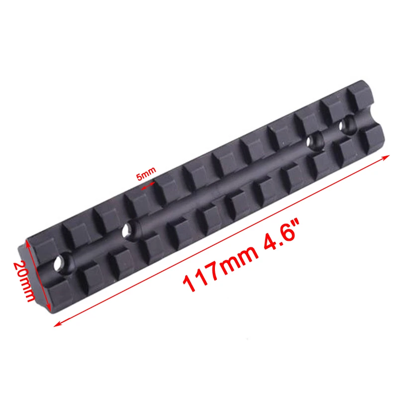 10/22 1022 1022 High Profile SeeThrough Weaver Scope Base Rail Mount