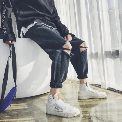 Bege preto Moda Masculina Lazer Masculino Up De Sapatos Sexo azul Sneakers Vulcanize Lace Do Alta Respirável Footwears 2018 Malha Casuais Macio pxqUAw1p