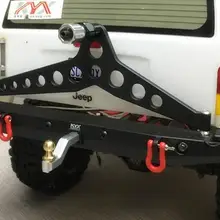 Бампер с крюком запасная Стойка подходит Hraxxas T4 Defender Land Rover Defender D110 SCX10 II Cherokee ax90046 ax90047 RCW4D D90 Гусеничный