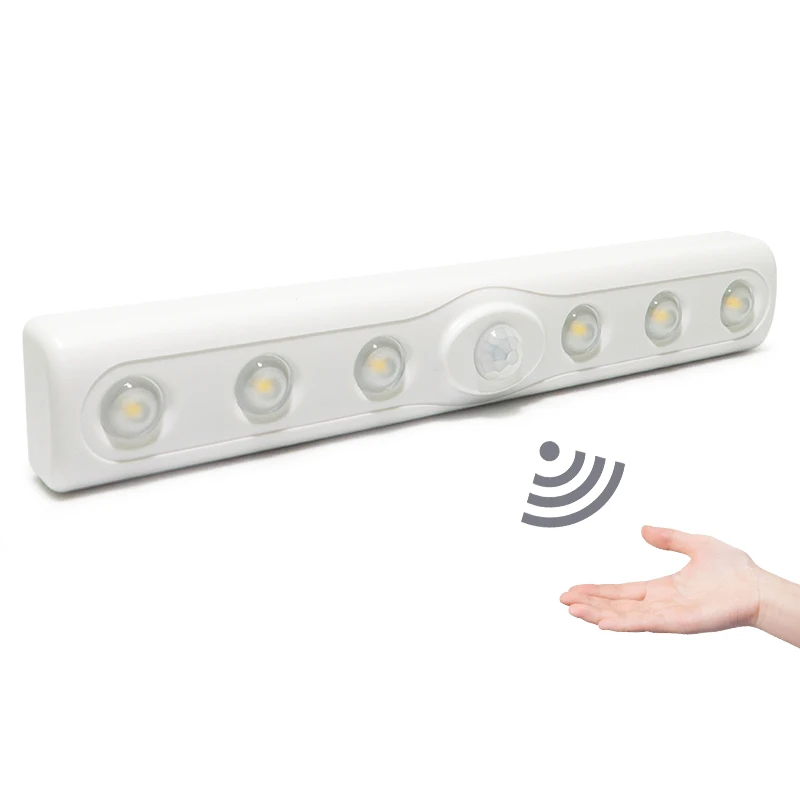 

3PCS AAA Battery L18.8CM Energy saving Auto Motion Sensor Cabinet lamp Light Control Wireless PIR LED Under Cabinet Light