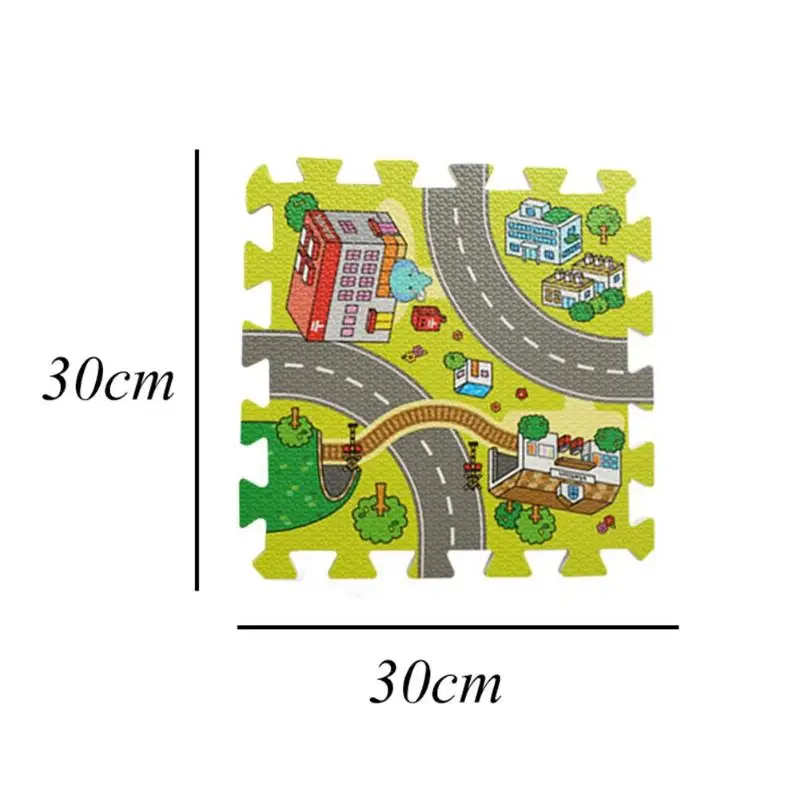 9 предметов для детей, eva пены напольный коврик пазл малыша маршрут движения переплетенных Pad детские коврики для детей ковры для игры