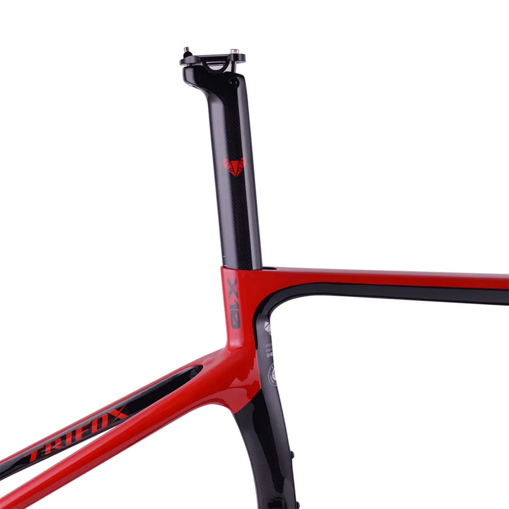 Sale Matte Black And Glossy Carbon Road Bike Frame Disc Brakes Di2 BSA BB68 Carbon Fibre Road Cycling Race Bicycle 13