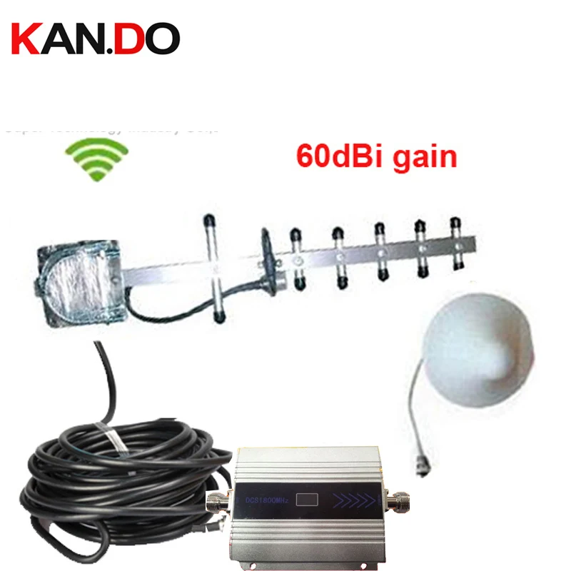 

W/ 10 m cable& yagi antenna gain 55dbi LCD display function DCS BOOSTER mobile phone booster 1800MHZ repeater 1800MHZ BOOSTER