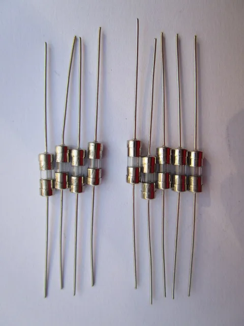 

3.6x10mm T0.1A Slow Bow Miniature Glass fuses with Fine wire 2400 pcs per Lot