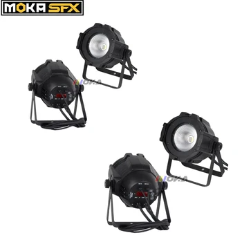

4pcs 100W COB Par Lights DJ Disco Warm White Or Cool White Stage Lighting for Wedding Nightclub Show Party Decorations
