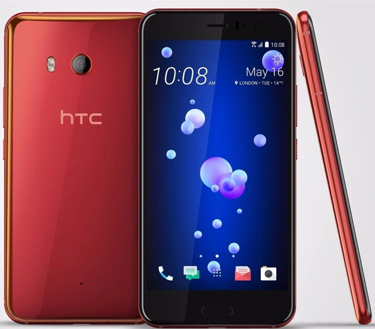 htc U11 5,5 дюймов 4 Гб ram 64 ГБ 1 sim/128 Гб dual sim rom Восьмиядерный 4G LTE Android телефон заводской разблокированный мобильный телефон 12 МП