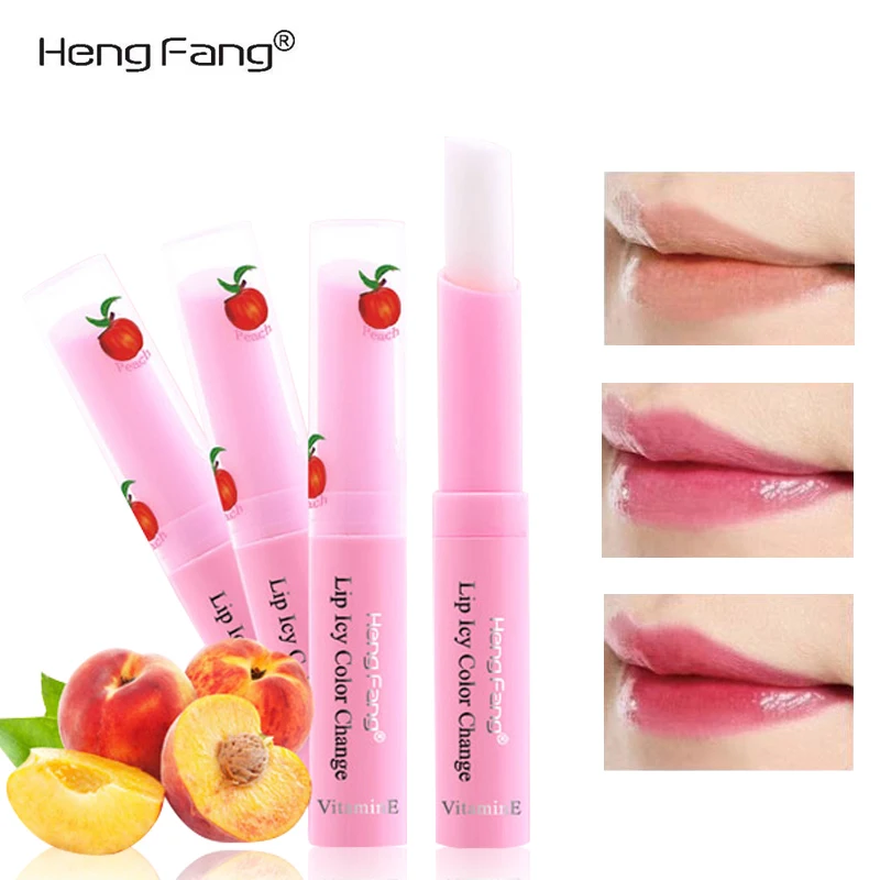 

2018 New Magic Temperature Change Color Lip Balm Cute Makeup Long Lasting Moisturizer hengfang Brand Lip Balm Cosmetics