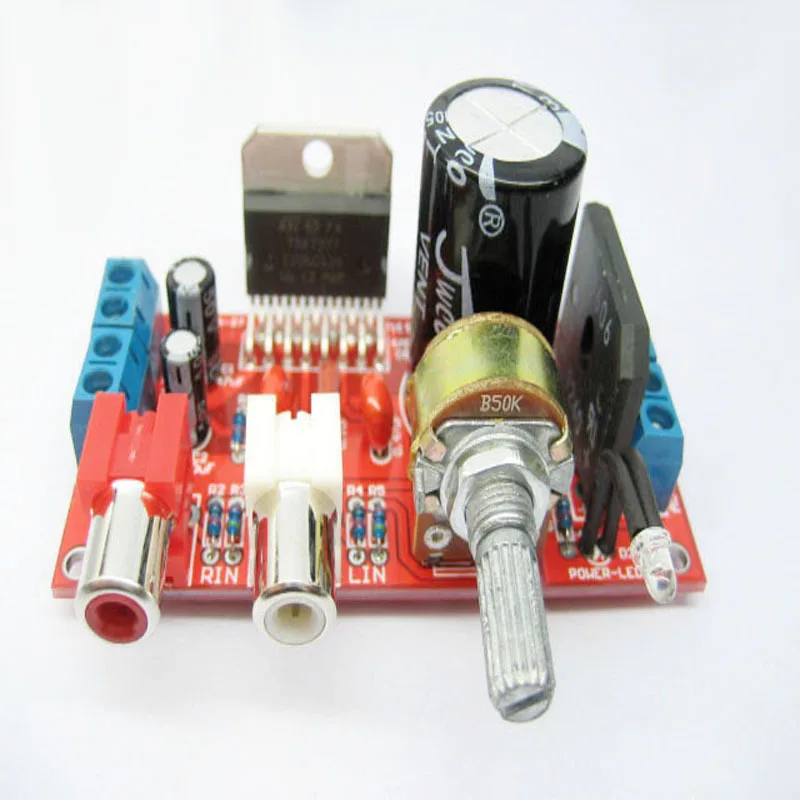 

TDA7377 amplifier board kit finished 2.0 AC and DC this month special