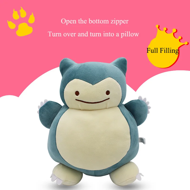 ditto snorlax pillow