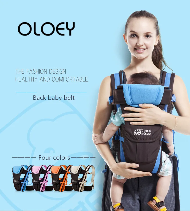 

Multi-functional Baby Carrier Breathable Polyester Kangaroo Sling Comfortable Toddler Carrier Advanced Baby Hipseat 3-36 Month