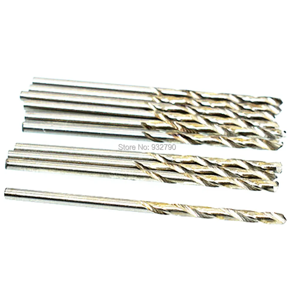 10pcs 2.3mm/2.4mm/2.5mm/3mm Micro Hss Twist Drill Bit Micro Hss Bits Jewellery Watch Repair Model Craft Jewellers Twist Drills