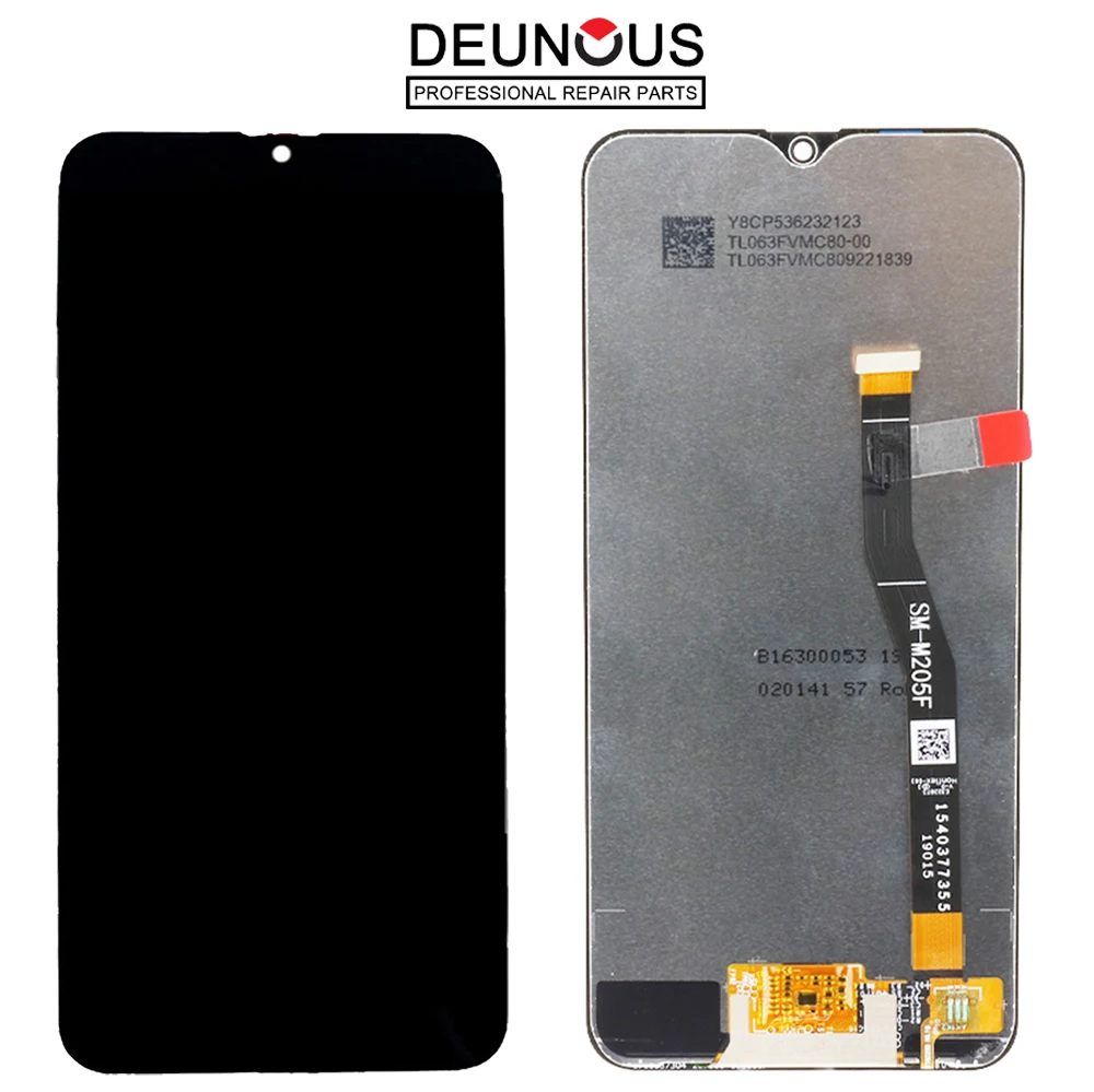 

6.3''For Samsung Galaxy M20 2019 SM-M205 M205F M205G/DS LCD Display Touch Screen Digitizer Assembly Replace 100% Tested M20 lcd