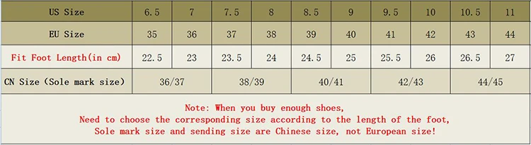 women size