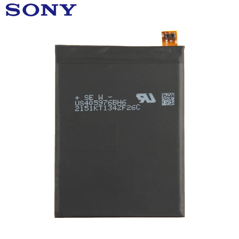 Сменный аккумулятор sony для телефона sony Xperia Z5 E6883 E6633 E6653 E6683 E6603 LIS1593ERPC аутентичный аккумулятор 2900 мАч