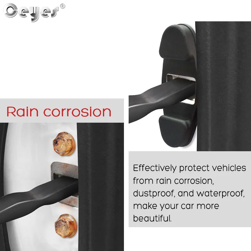 Double convex door limited stopper cover for NISSAN (5)