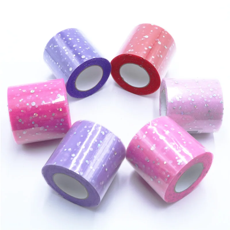 

Sequins Tulle Roll Fabric DIY Baby Shower Tutu Skirt Party Favor Home Decor Baby Shark Party Gender Reveal Baptism Decor Cloth