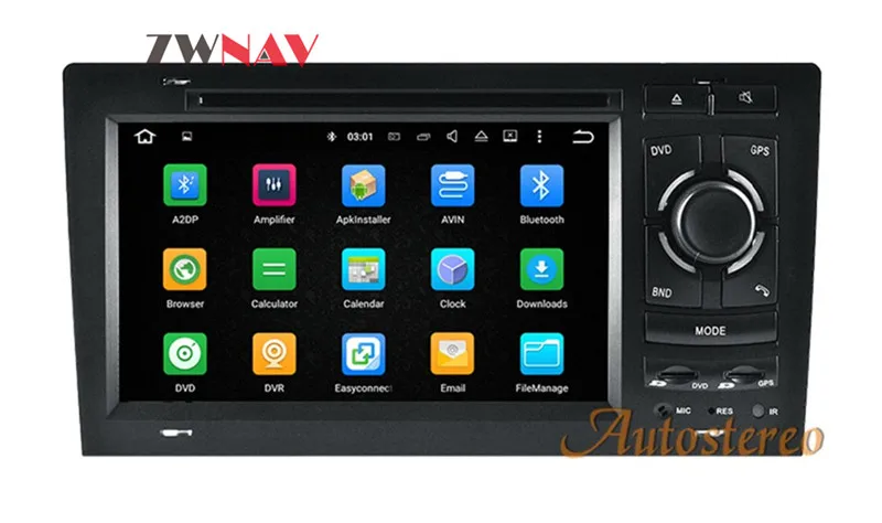 Sale 7 Inch Android 7.1 RAM 2GB ROM 16GB Car DVD Player GPS Navigation Radio Stereo Head Unit For AUDI A8 S8 1994-2003 5 Sale 7 Inch Android 7.1 RAM 2GB ROM 16GB Car DVD Player GPS Navigation Radio Stereo Head Unit For AUDI A8 S8 1994-2003 5
