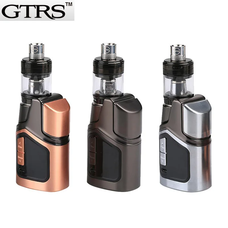 

Original GTRS GT150 TC Vape Kit 4000mAh Built-in Battery Mod With 4ml Atomizer LIMOU Chip 150W Electronic Cigarette Kit Hot