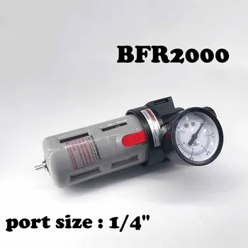 

BFR2000 Air processor Free Shipping 1/4" Pneumatic Source Treatment Unit , Air Filter Pressure Regulator