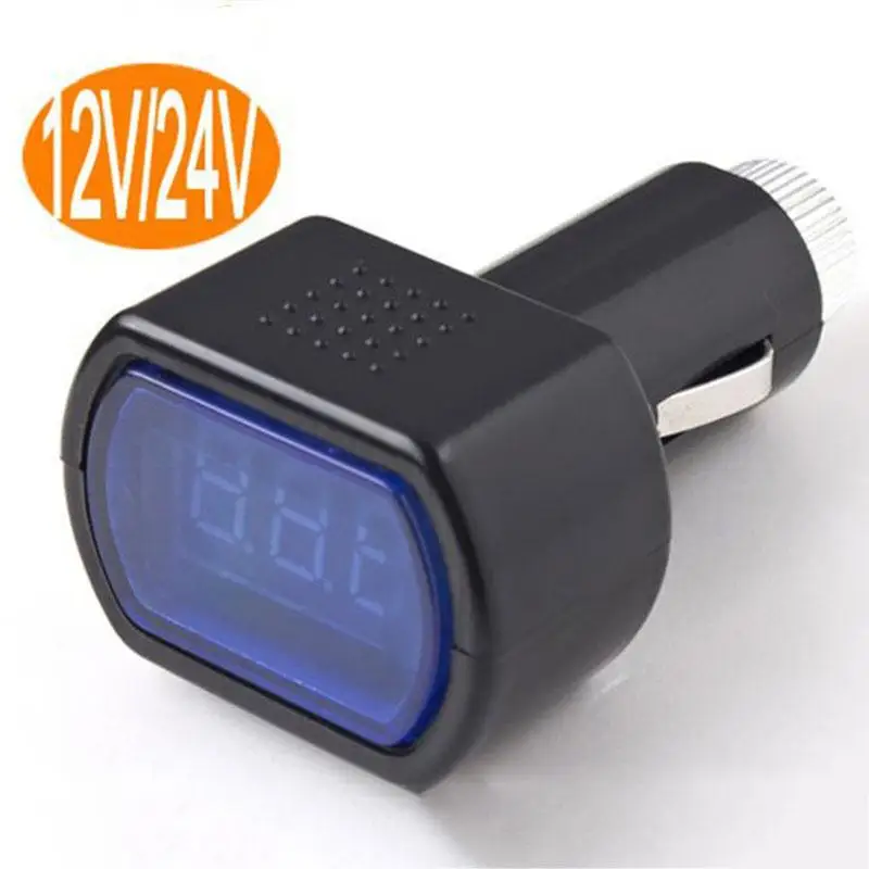 DC 12V 24V Car Auto Vehicle Battery LED Digital Cigarette Display