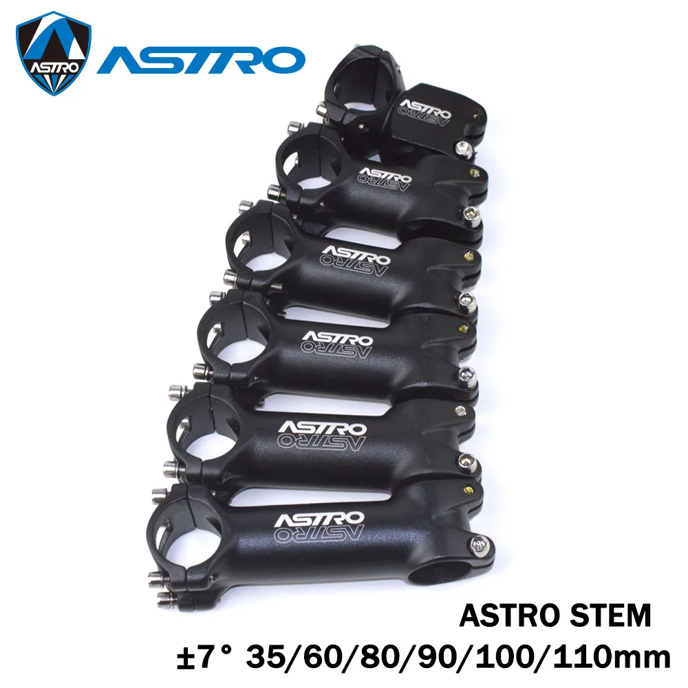 Велосипедный стержень ASTRO EXT35 60 80 90 100 мм Высокопрочный легкий Стержень 31 8 для XC AM
