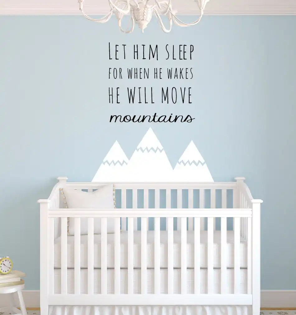 cheap baby nursery decor