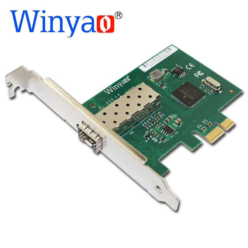 Winyao WY5720DF PCI-Express X1 1000 Мбит/с Gigabit Ethernet Lan волоконная настольная сетевая карта для
