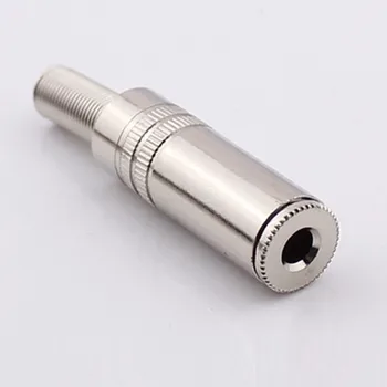 

High-quality 3.5mm Jack Dual-channel Connector Plug Female,Audio Cable Connector Stereo Plugs Soldering Adapter