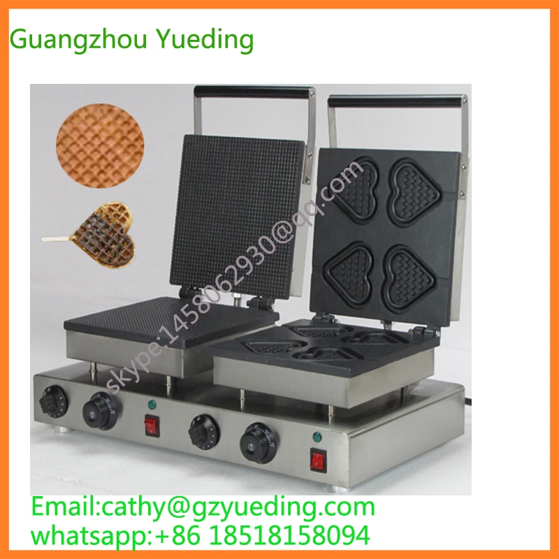 

sales waffle baker / waffle cone maker / heart shape waffle making machine